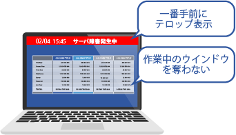 メッセージ配信ソフトウェア つた衛門®