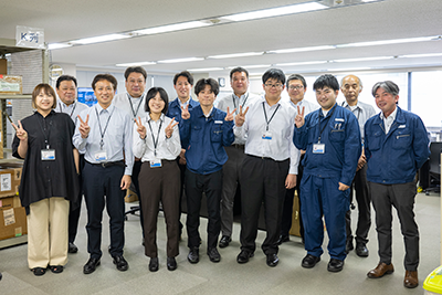 [イメージ] 笑顔が絶えない、東北事業所のメンバー。