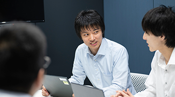 [イメージ] チーム内ミーティング